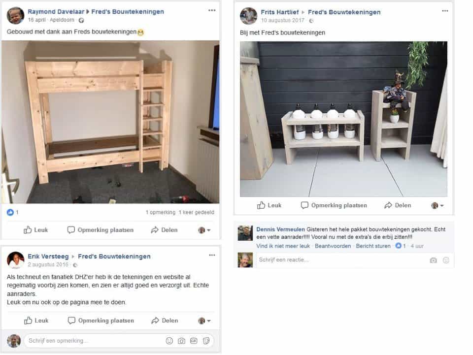 Freds bouwtekeningen Facebook reviews