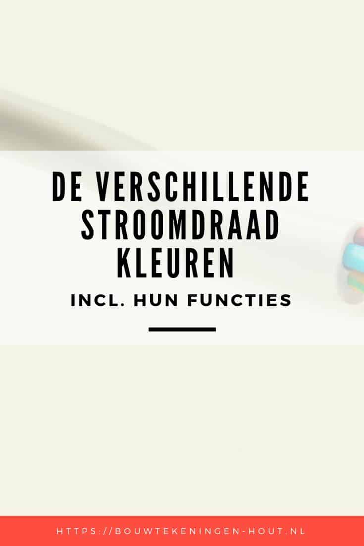 stroomdraad kleuren