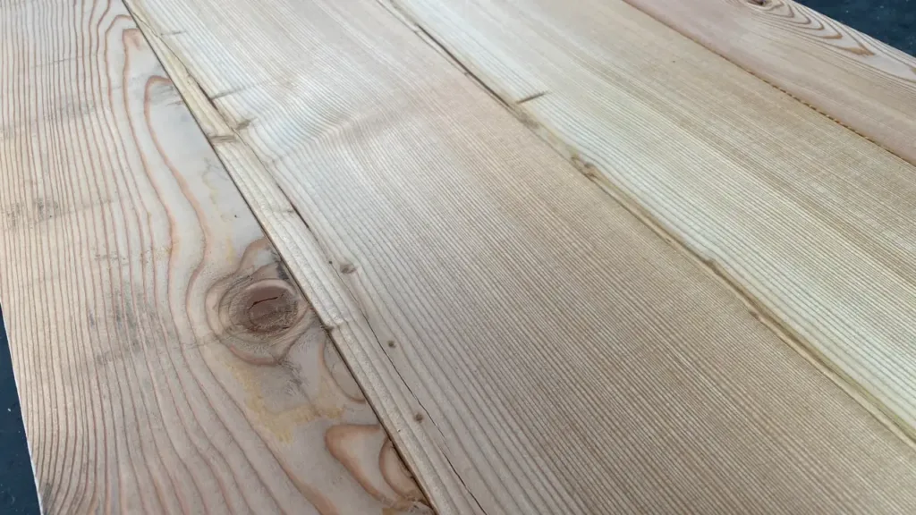douglas houten planken tuinpoort - copyright bouwtekeningen-hout.nl