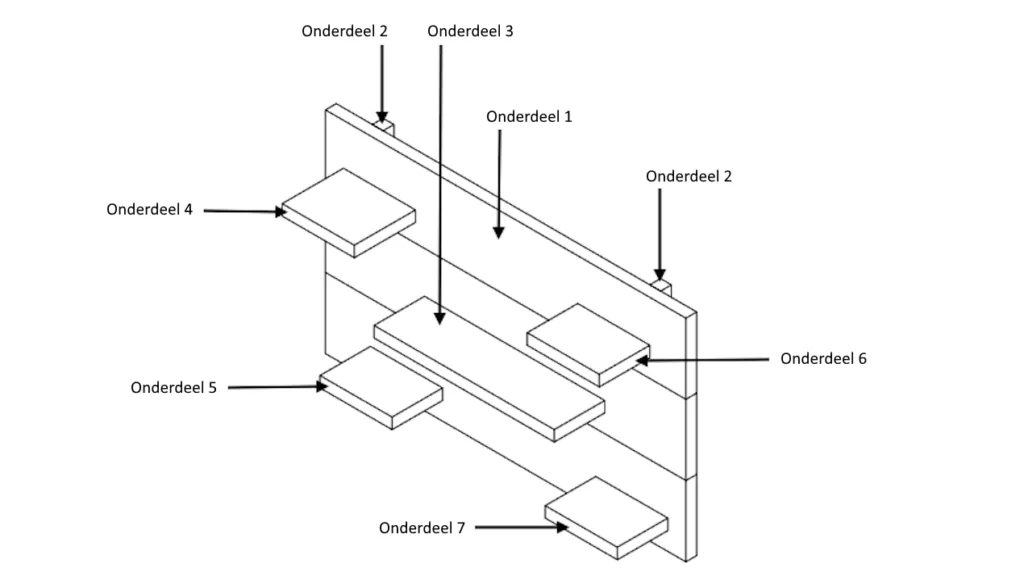 wandbord maken van steigerhout