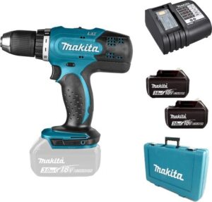 makita ddf453sfe boor schroefmachine 18v incl 2 accus en lader in koffer 69b59da6f26c7